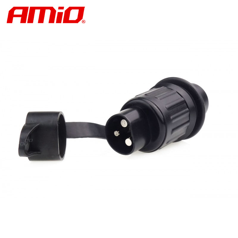 LIDHES PER RIMORKIO AM-02389 TRAILER PLUG 3-PIN