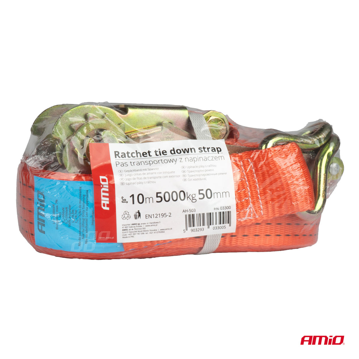 LITAR BAGAZHI ME KRIKET AM-03300 5000 kg 50 mm 10 m SET