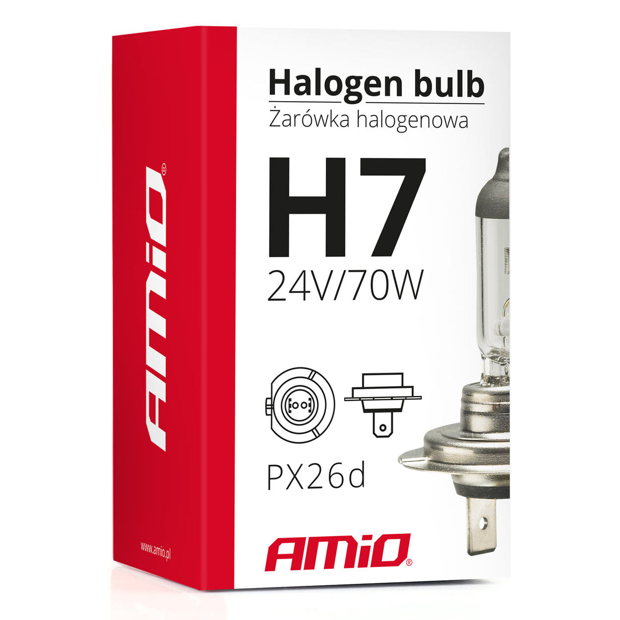 LLAMPA AMiO H7 24V 70 W AM-01252 1 COPE