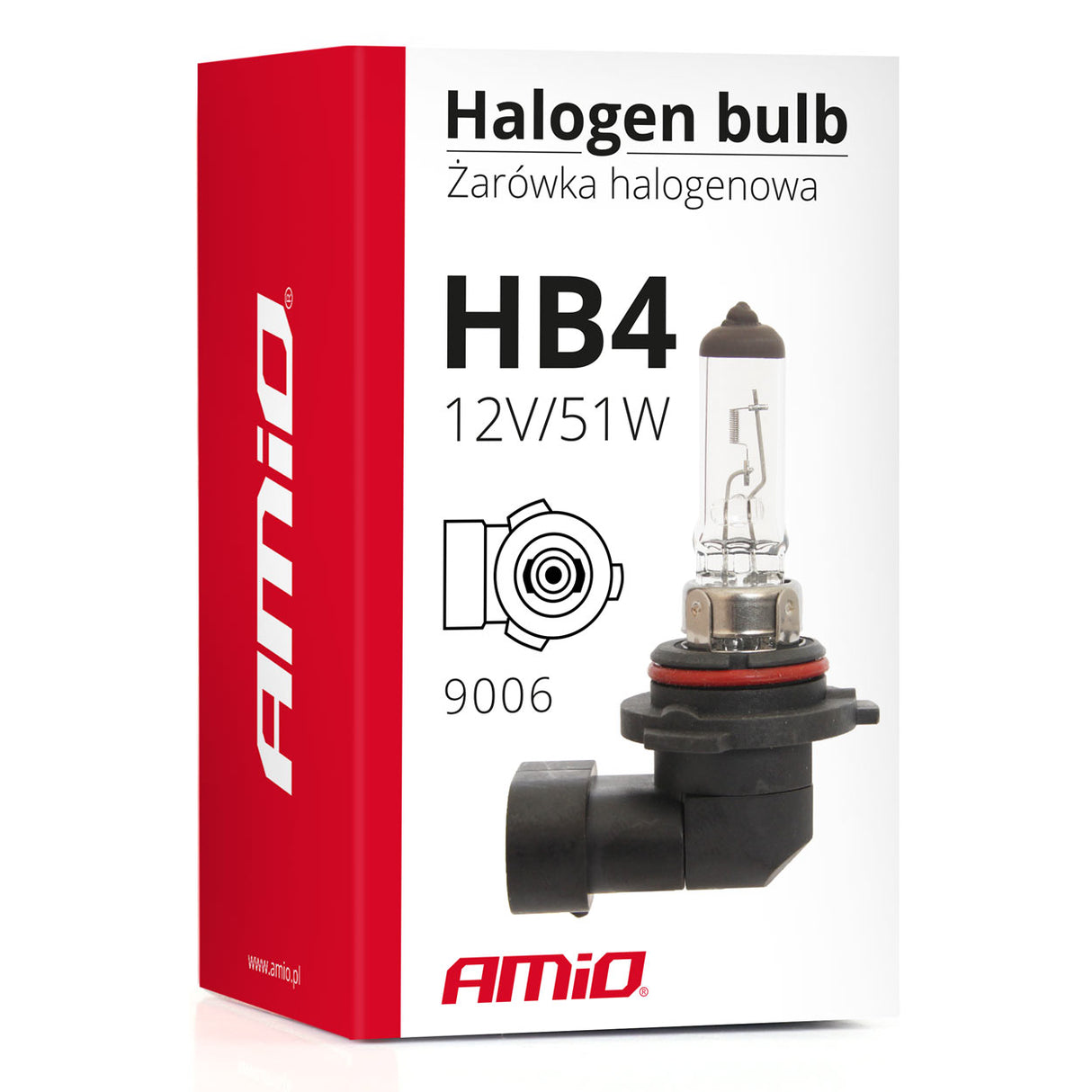 LLAMPA AMiO HB4 9006 12V 51W AM-01480 1 COPE