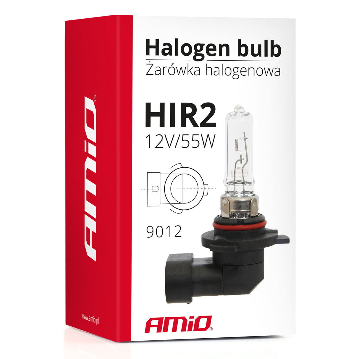 LLAMPA AMiO HIR2 9012 12V 55W AM-01125 1 COPE