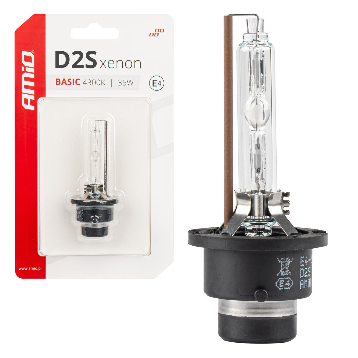 LLAMPA HID XENON AMiO D2S Basic 4300K AM-03860 (BL) 1 COPE
