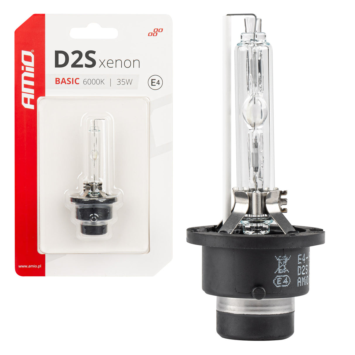 LLAMPA HID XENON AMiO D2S Basic 6000K AM-03861 (BL) 1 COPE