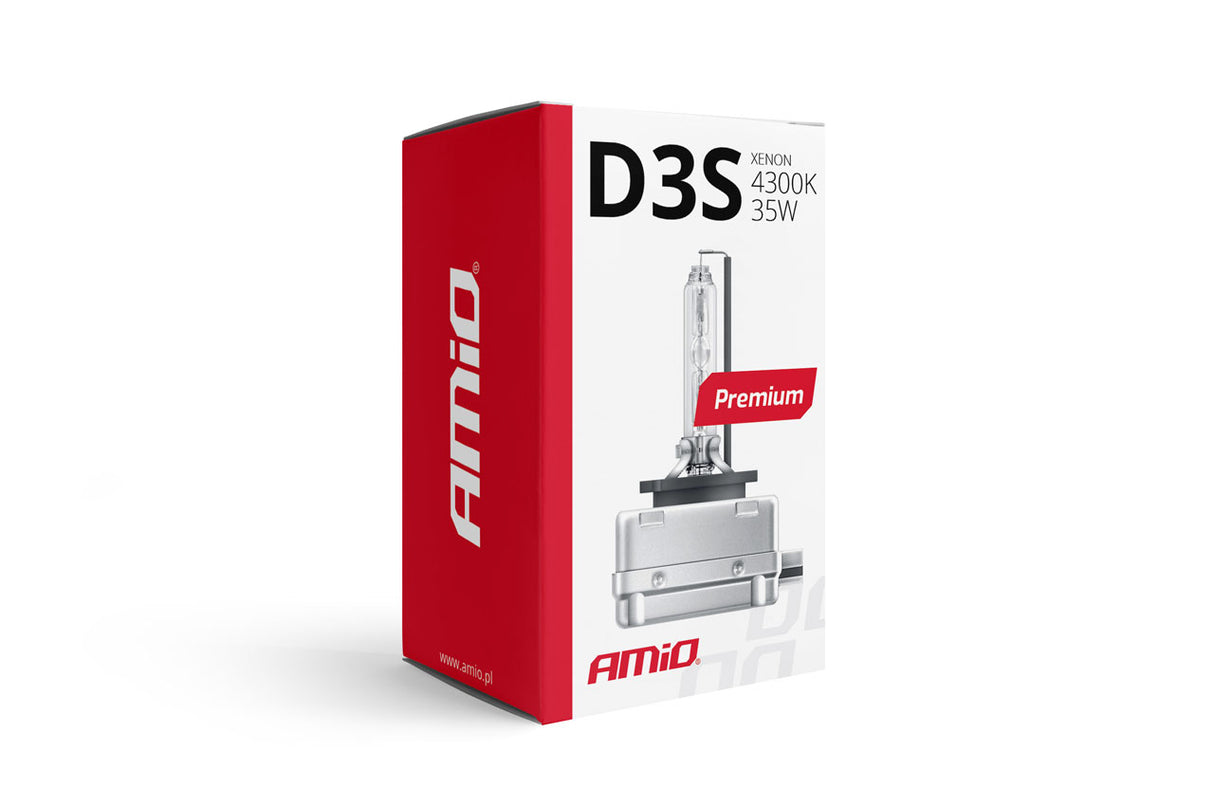 LLAMPA HID XENON AMiO D3S Premium 4300K AM-01978 1 COPE