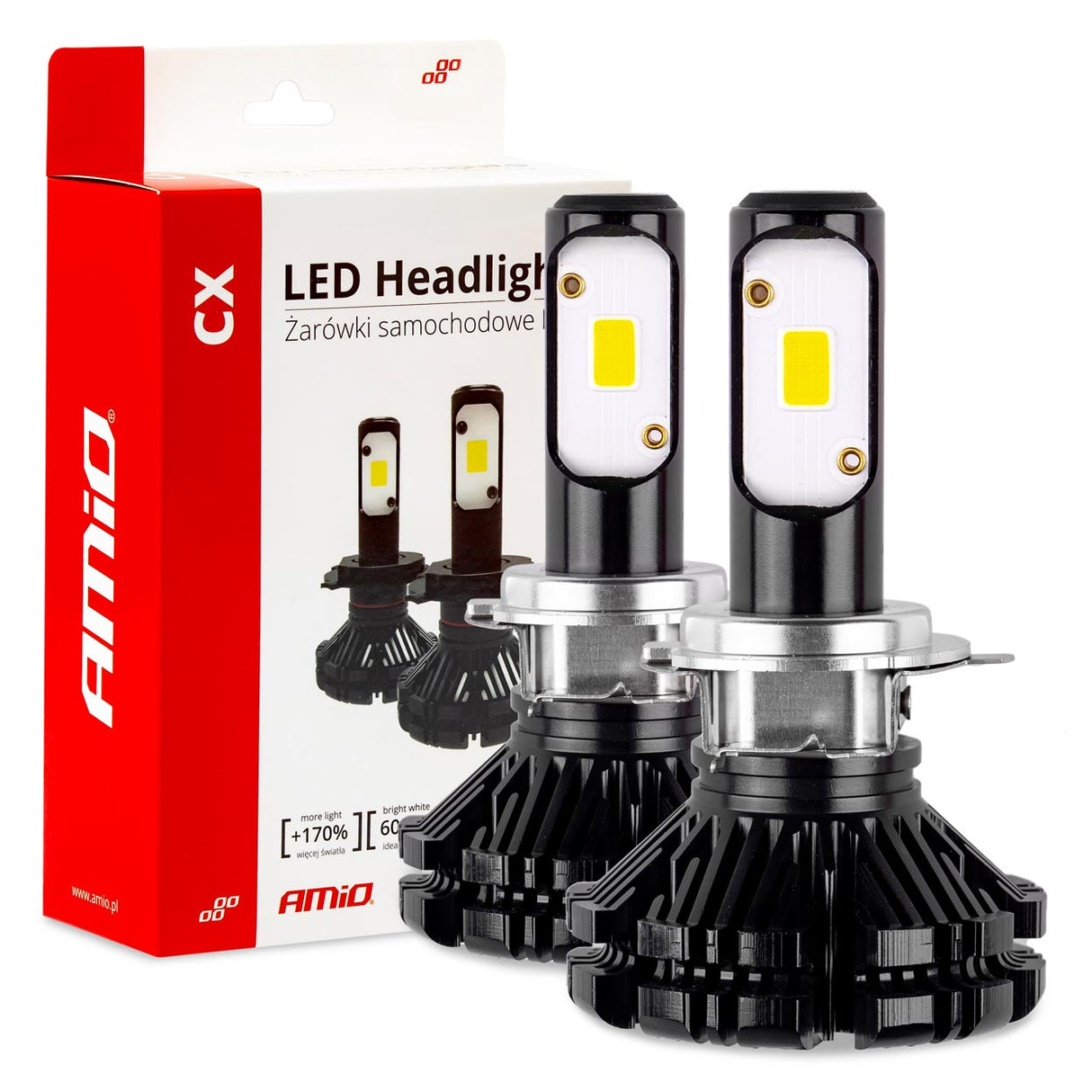 LLAMPA LED AMiO H7-1 CX-Series AM-01075 +170% 6-18V 30W 6000K SET