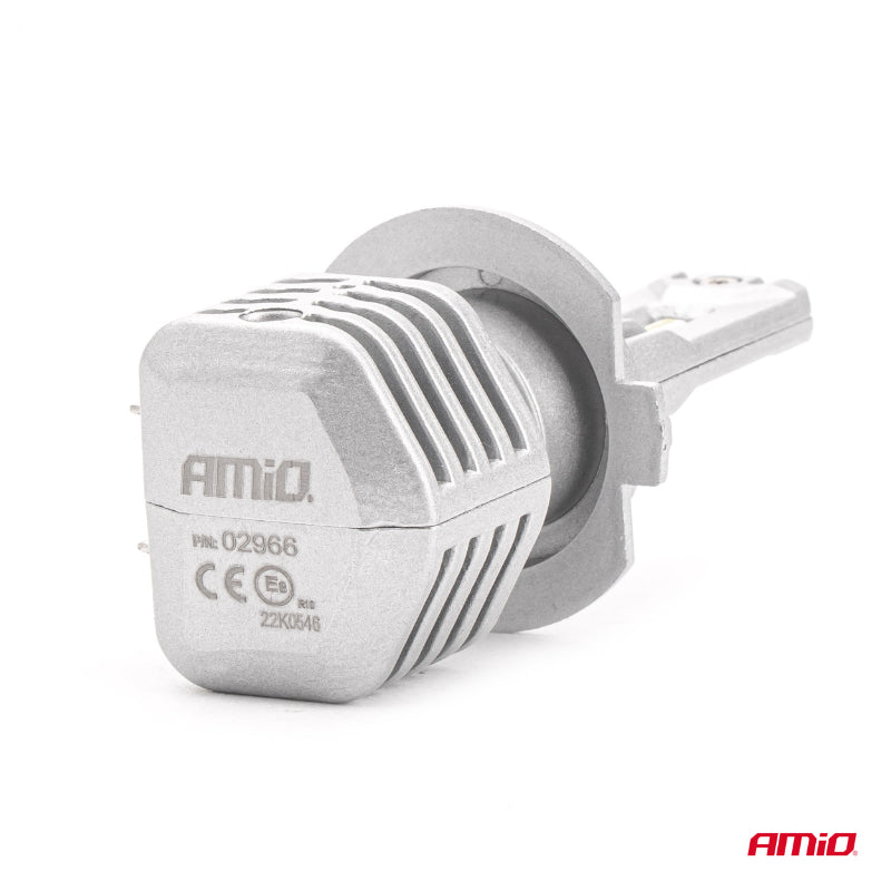 LLAMPA LED AMiO H7 X1-Series AM-02966 +400% 10-16V 40W 6500K SET