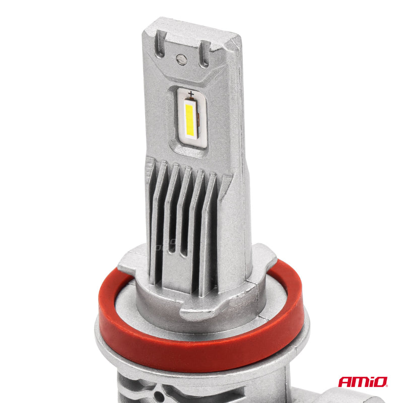 LLAMPA LED AMiO H8/H9/H11 X1-Series AM-02967 +400% 10-16V 40W 6500K SET