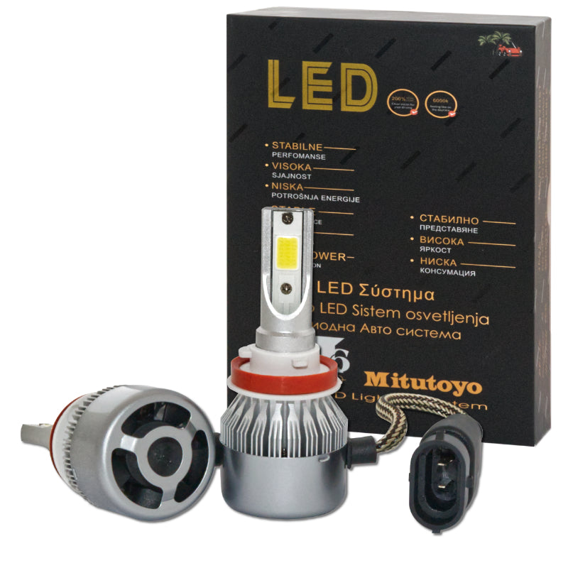 LLAMPA LED AV-K H8/H9/H11 (M6) MITUTOYO SET