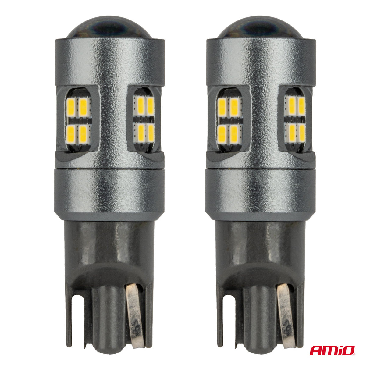 LLAMPA LED CANBUS AMiO AM-04234 16xSMD-2016 W5W 12-24V TE BARDHA 2 COPE