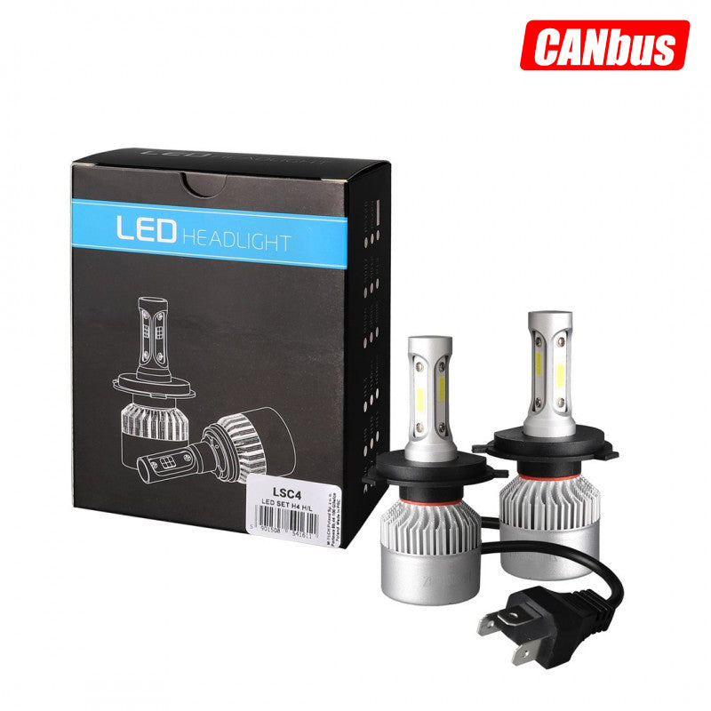 LLAMPA LED MT-LSC4 H4 9-32V max 80W CANBUS SET