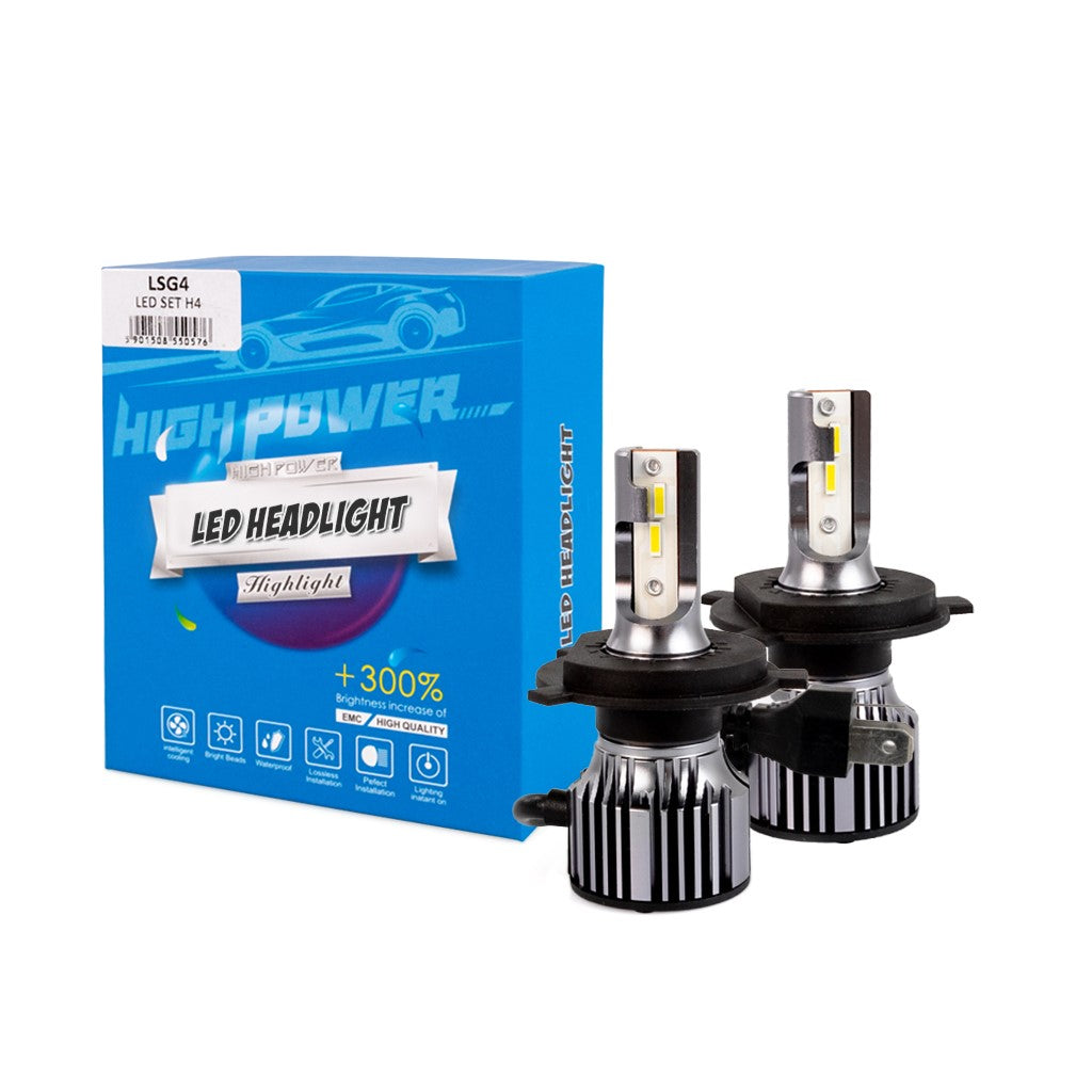 LLAMPA LED MT-LSG4 H4 9-32V max 50W SET