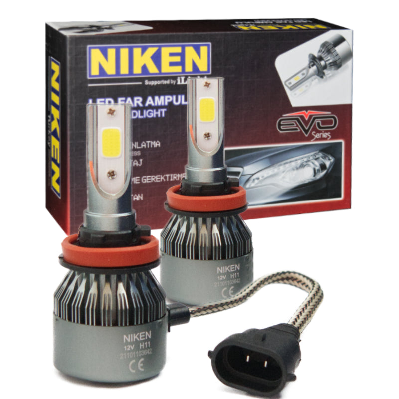 LLAMPA LED NIKEN H11 12 V 30 W 4000 LM SET