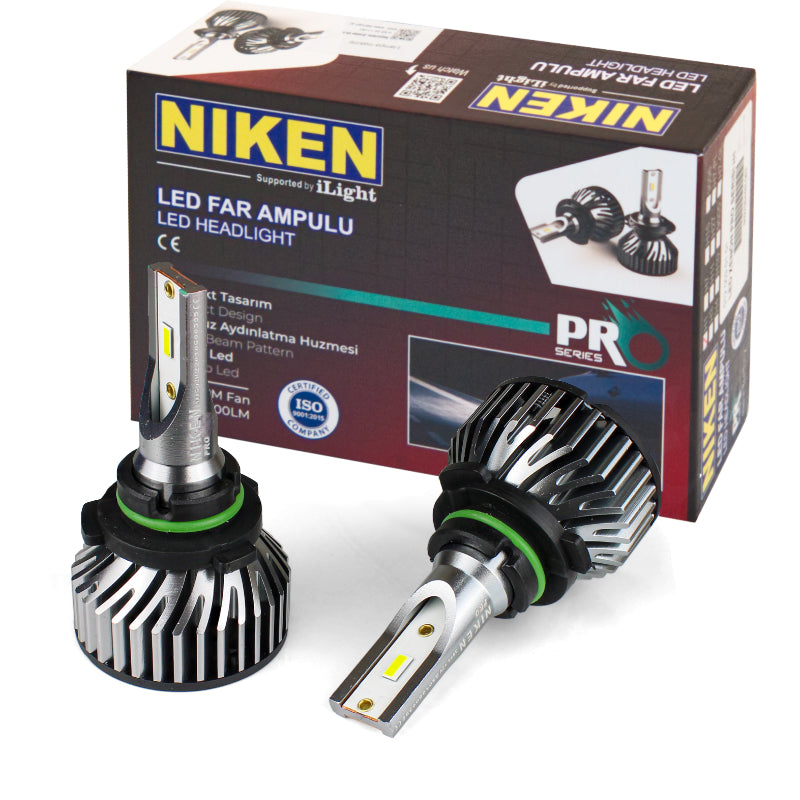 LLAMPA LED NIKEN PRO Series HB4 9006 12 V 30 W 8000 LM SET