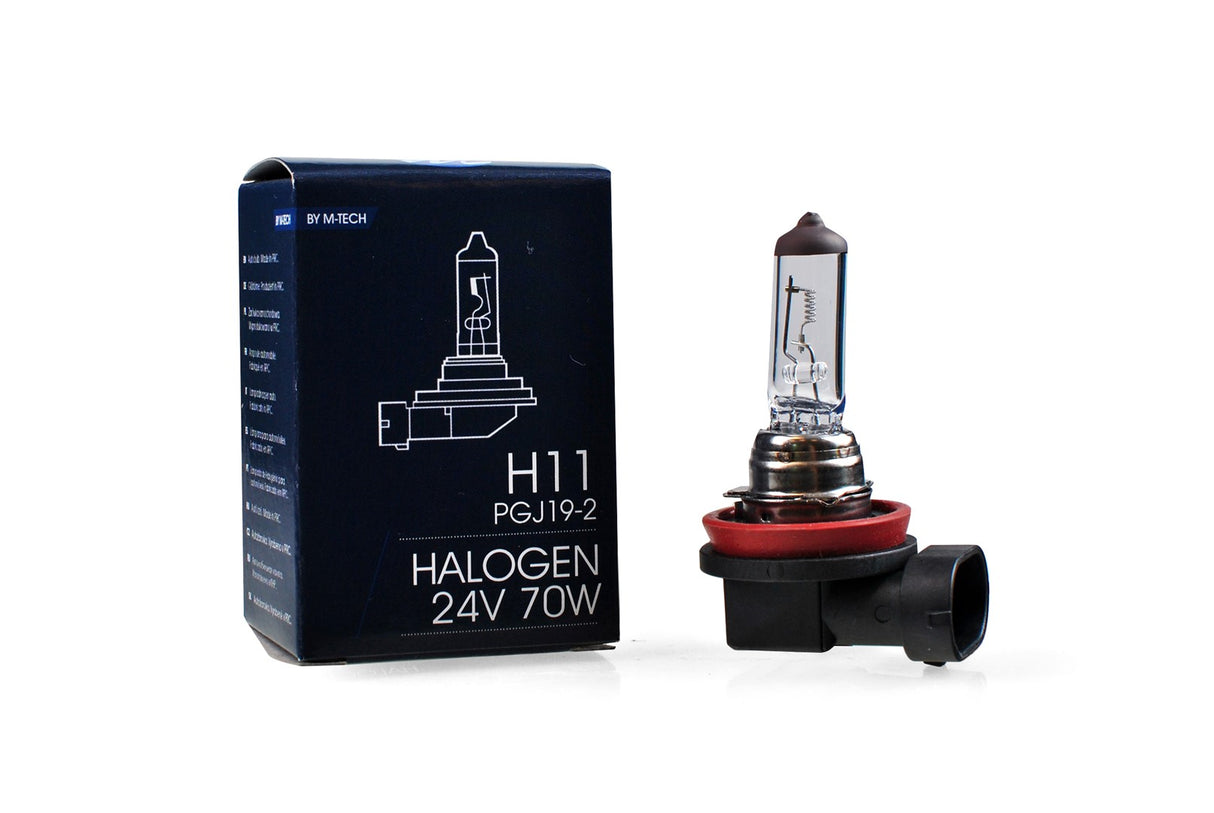 LLAMPA M-Tech H11 24V 70W CLEAR MT-Z908-C1