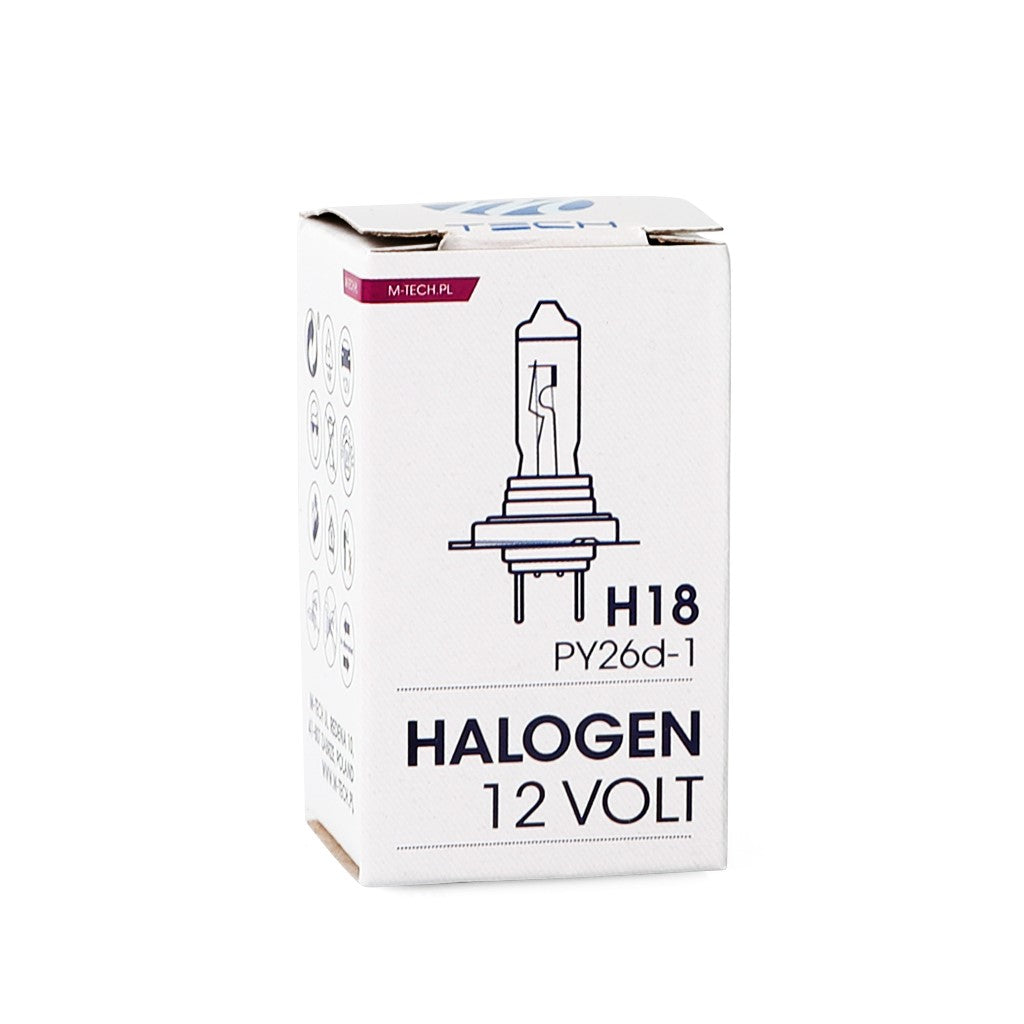 LLAMPA M-Tech H18 12V 65W PY26d-1 CLEAR MT-Z128-C1