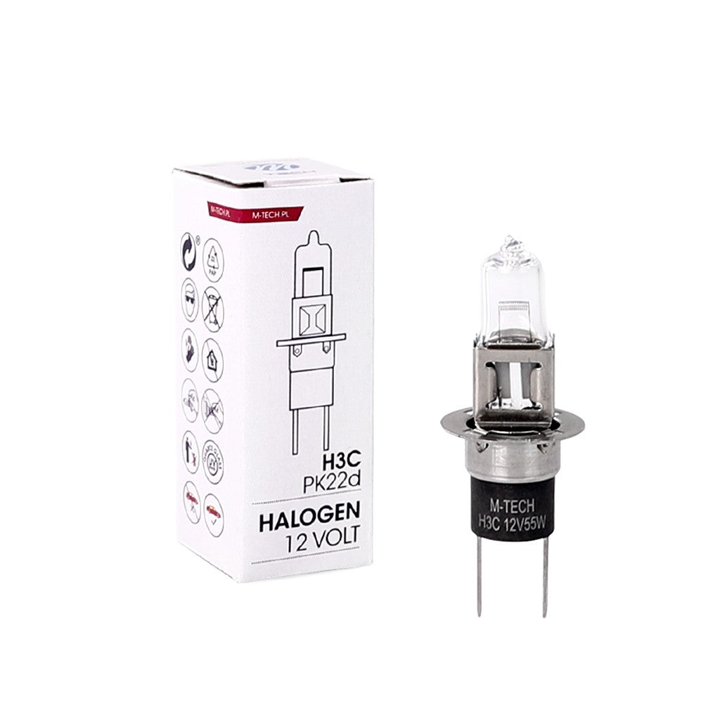 LLAMPA M-Tech H3C 12V 55W PK22d CLEAR MT-Z52-C1