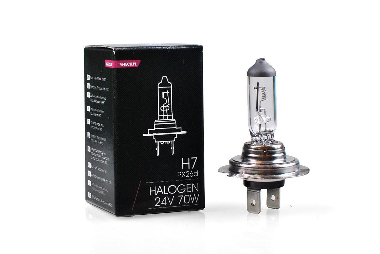 LLAMPA M-Tech H7 24V 70W CLEAR MT-Z907-C1