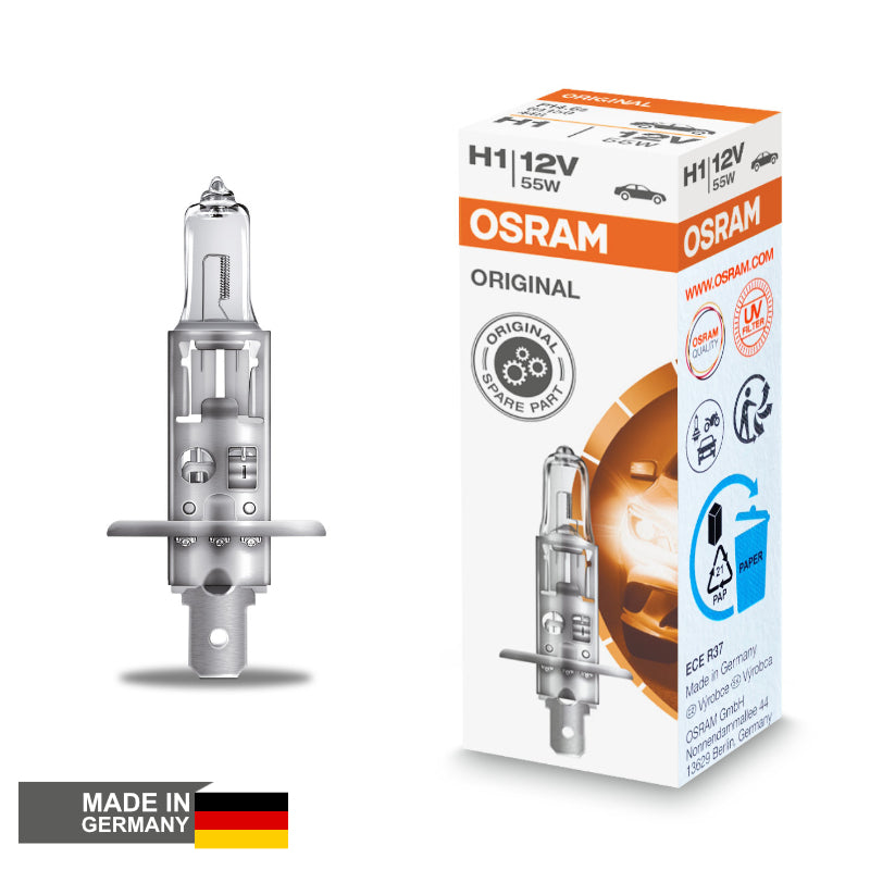 LLAMPA OSRAM H1 12V 55W P14.5s CLEAR MT-O1-C1