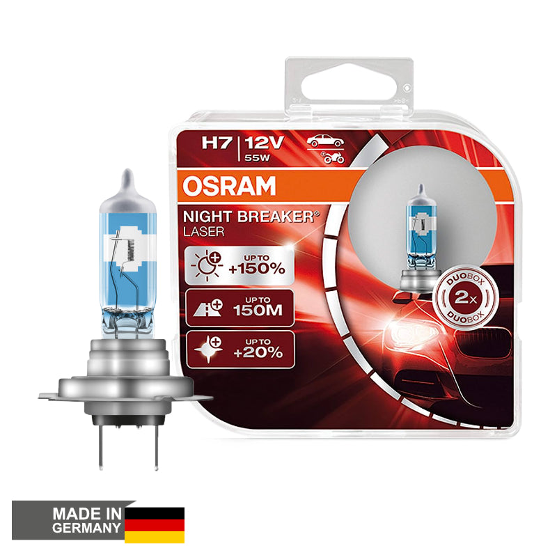 LLAMPA OSRAM H7 12V 55W NIGHT BREAKER LASER MT-O64210NL-DuoBox