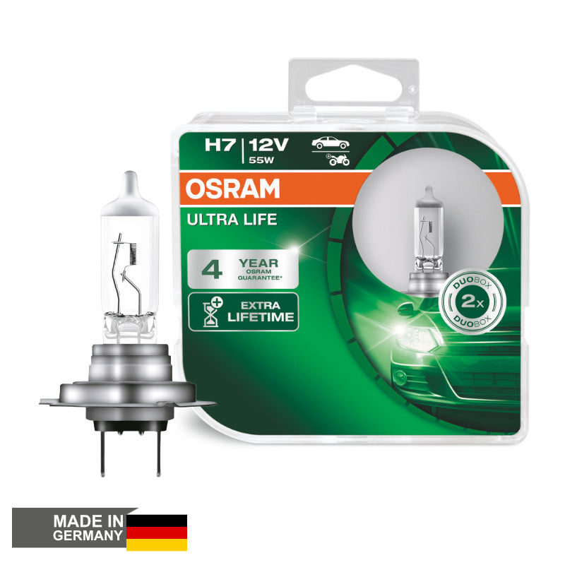 LLAMPA OSRAM H7 12V 55W ULTRA LIFE MT-OULT7-DUO