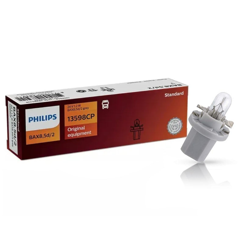 LLAMPA PHILIPS BAX 8.5D/2 GRI 24 V 1.2 W C1-13598 1 COPE