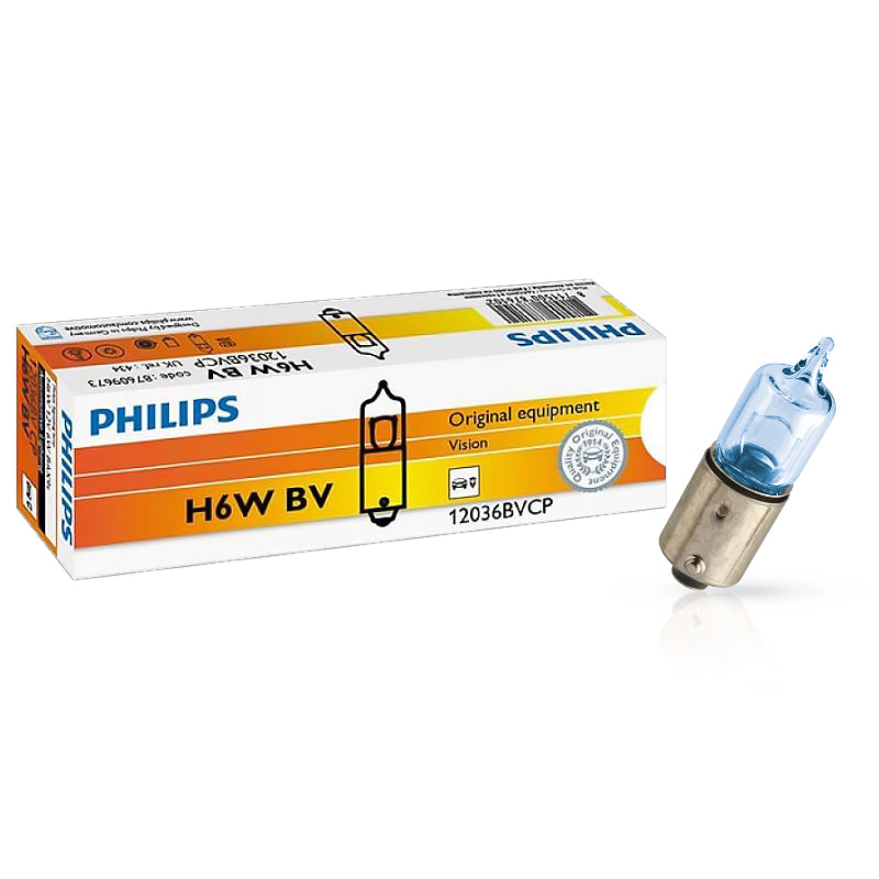 LLAMPA PHILIPS BLUE VISION H6W 12 V 6 W C1-12036 1 COPE