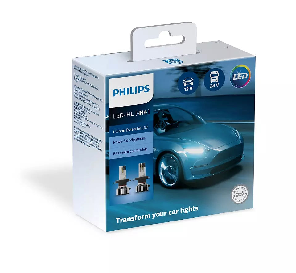 LLAMPA PHILIPS LED H4 Ultinon Essential LED gen2 12/24V 21W X2-11342-UE2