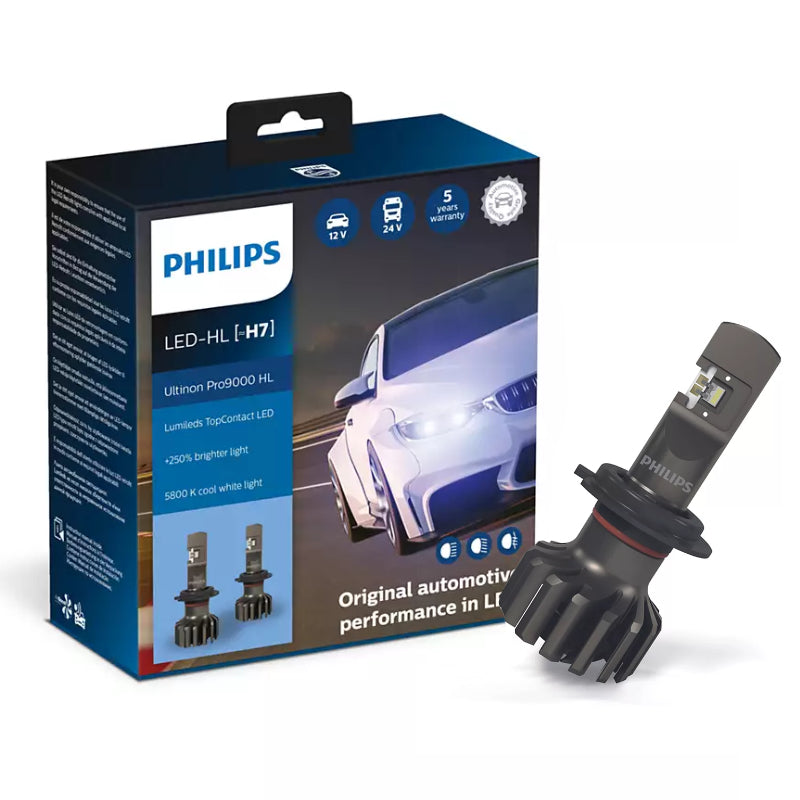 LLAMPA PHILIPS LED H7 Ultinon Pro9000 HL 12/24V 18W X2-11972-U90CW