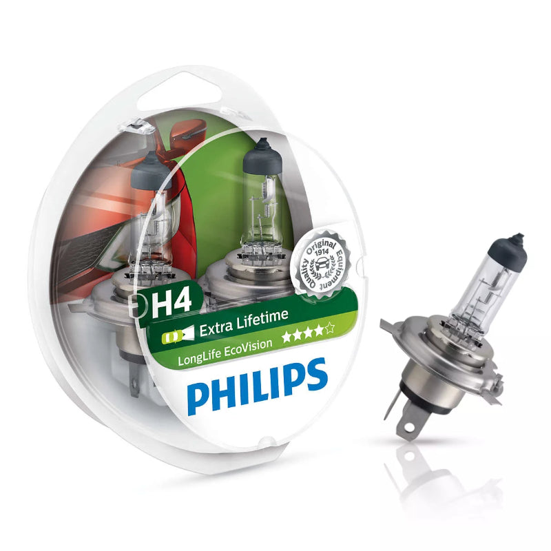 LLAMPA PHILIPS LONGLIFE ECOVISION H4 12 V 60/55 W S2-12342LLECO 2 COPE