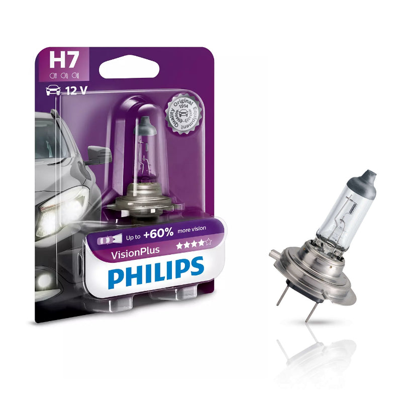LLAMPA PHILIPS VISIONPLUS H7 12 V 55 W B1-12972 VP 1 COPE