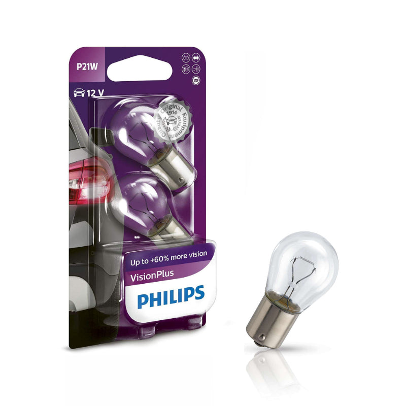 LLAMPA PHILIPS VISIONPLUS P21W 12 V B2-12498 VP 2 COPE