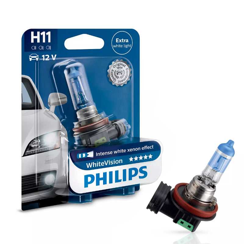 LLAMPA PHILIPS WHITE VISION H11 12 V 55 W B1-12362 WHV 1 COPE