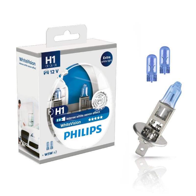 LLAMPA PHILIPS WHITE VISION H1 12 V 55 W SM-12258 WHV