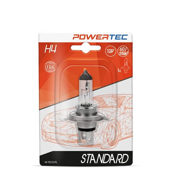 LLAMPA POWERTEC STANDARD H4 12V 60/55W MT-PTZ4-B1