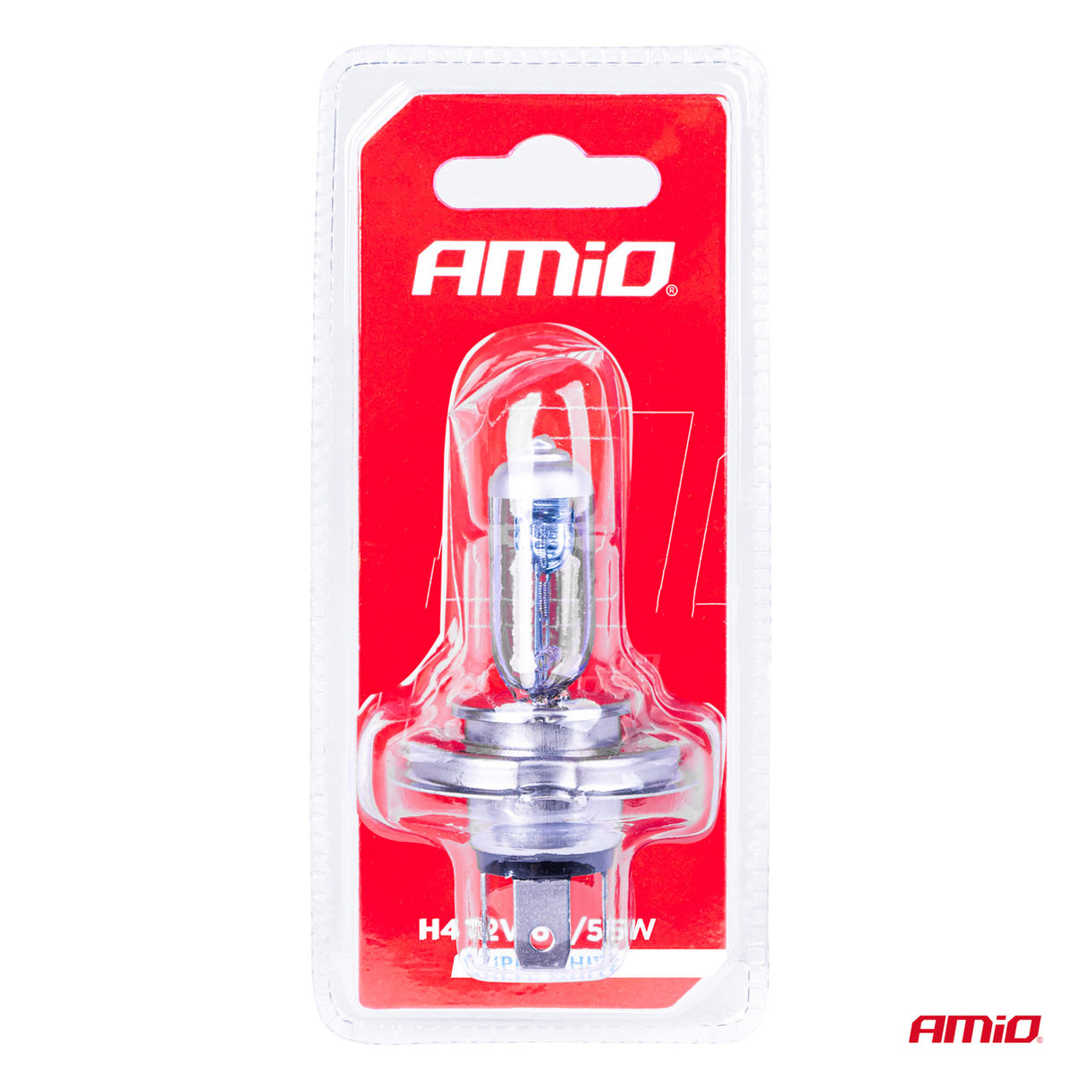 LLAMPA AMiO H4 12V 60/55W Super White AM-03362 (BL) 1 COPE