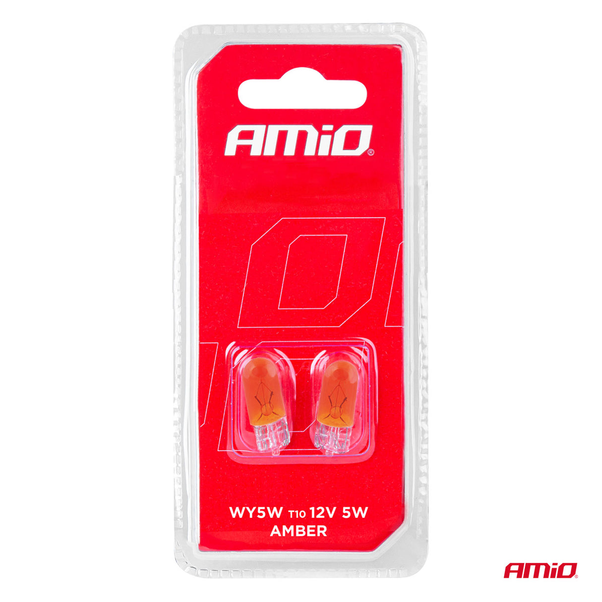 LLAMPA AMiO WY5W AMBER 12V AM-03347 (BL) 2 COPE
