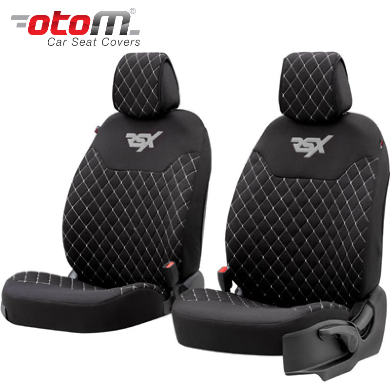 MASAZHE SEDILJE OTOM RSX SPORT 1+1 RSXL-101 EMBROIDERED ORIGINAL LACOSTE (Tegel i zi+i bardh) 2 COPE