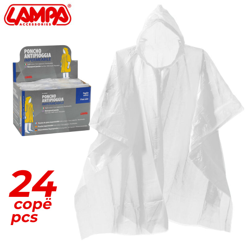 MUSHAMA SHIU LMP-99496D WATERPROOF PONCHO 24 COPE