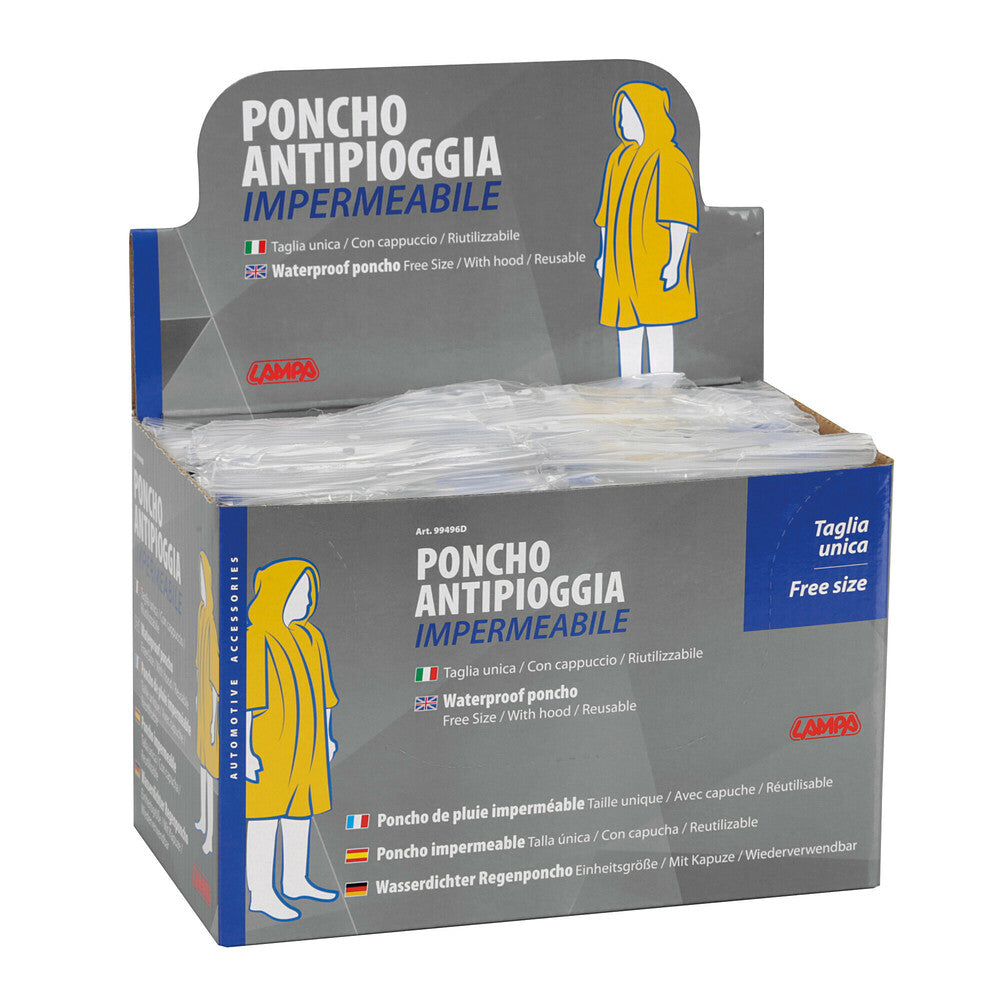 MUSHAMA SHIU LMP-99496D WATERPROOF PONCHO 24 COPE