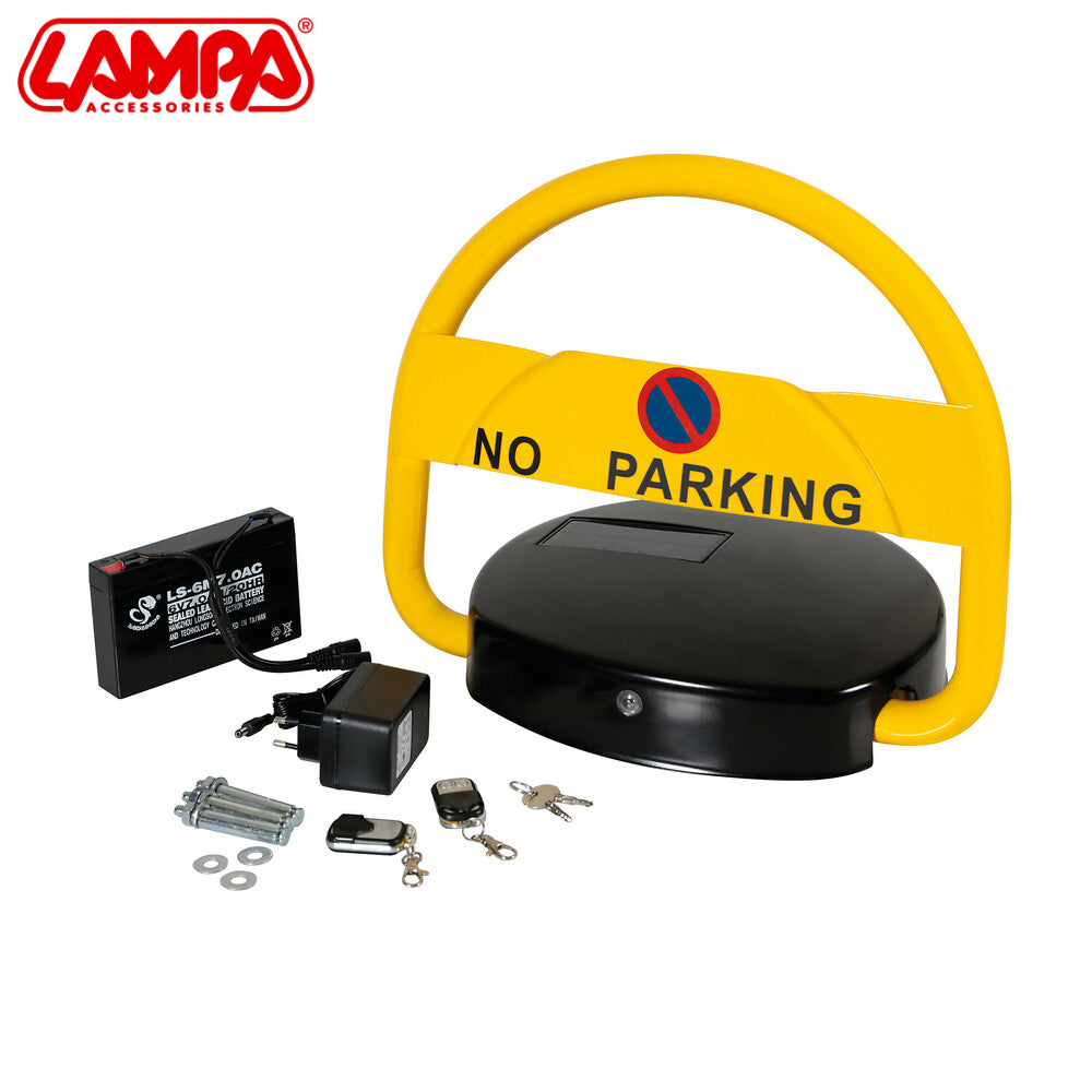 PAJISJE PER NDALIM PARKIMI LMP-62108 AUTOMATIC PARKING LOCK (ME 2 PULTE + PANEL SOLAR)