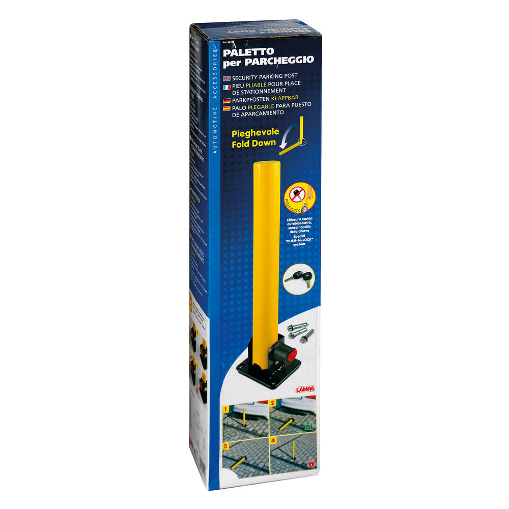 PAJISJE PER NDALIM PARKIMI LMP-62109 SECURITY FOLDABLE PARKING POST (ME 2 CELESA)