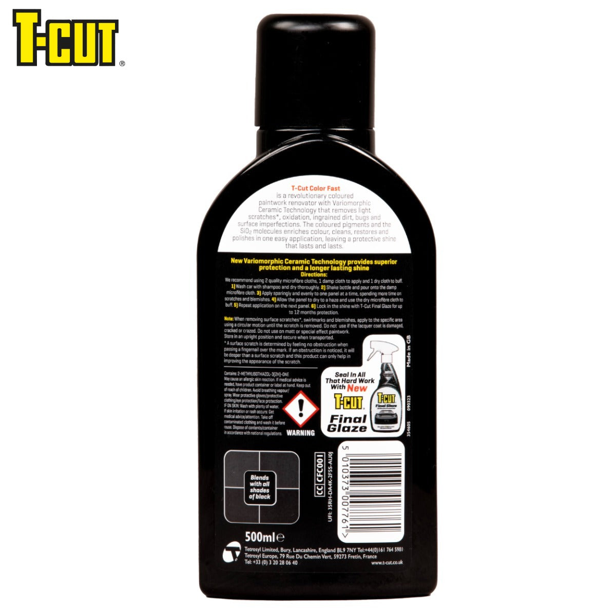 PASTE CERAMIKE PER GERVISHTJE T-CUT COLOR FAST E ZEZE 500 ml-CFC001