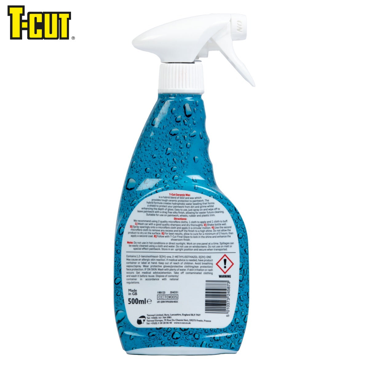 PASTE CERAMIKE T-CUT DEEP GLOSS HYDROPHOBIC WAX 500 ml-TCW005