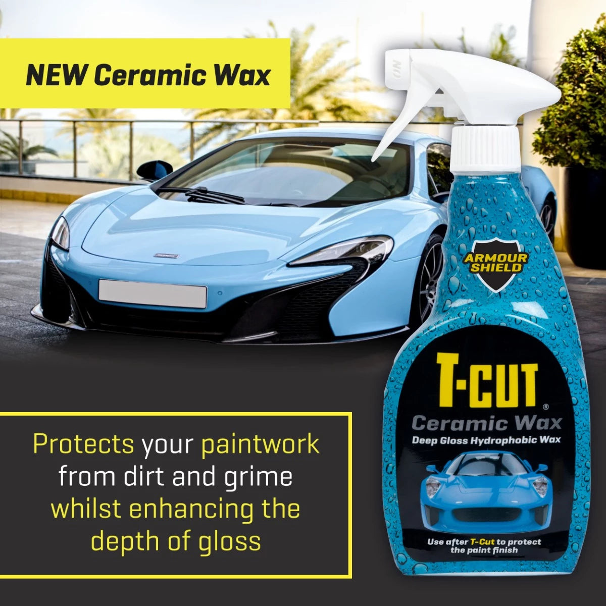PASTE CERAMIKE T-CUT DEEP GLOSS HYDROPHOBIC WAX 500 ml-TCW005