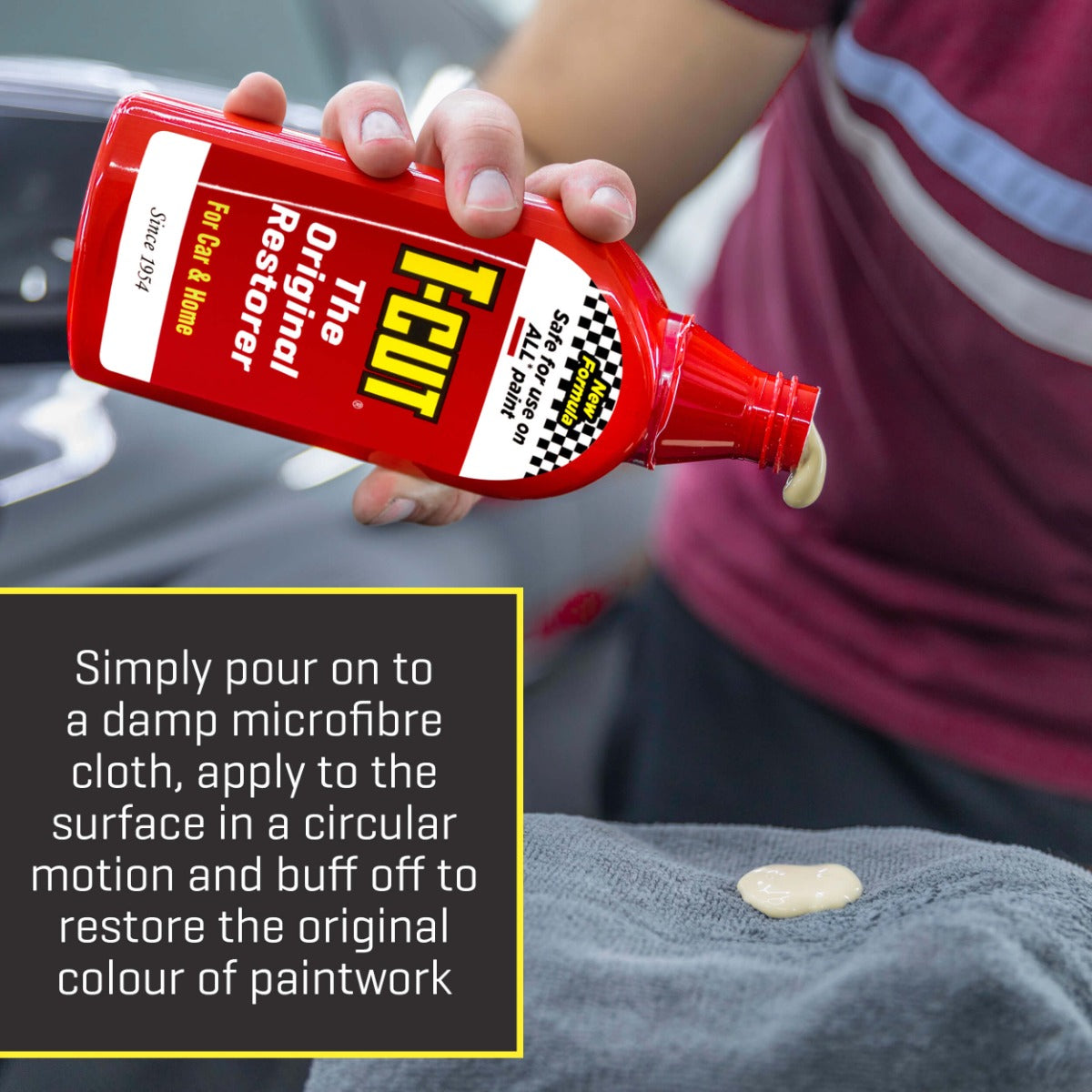 PASTE PER GERVISHTJE T-CUT THE ORIGINAL RESTORER 350g-TCO350