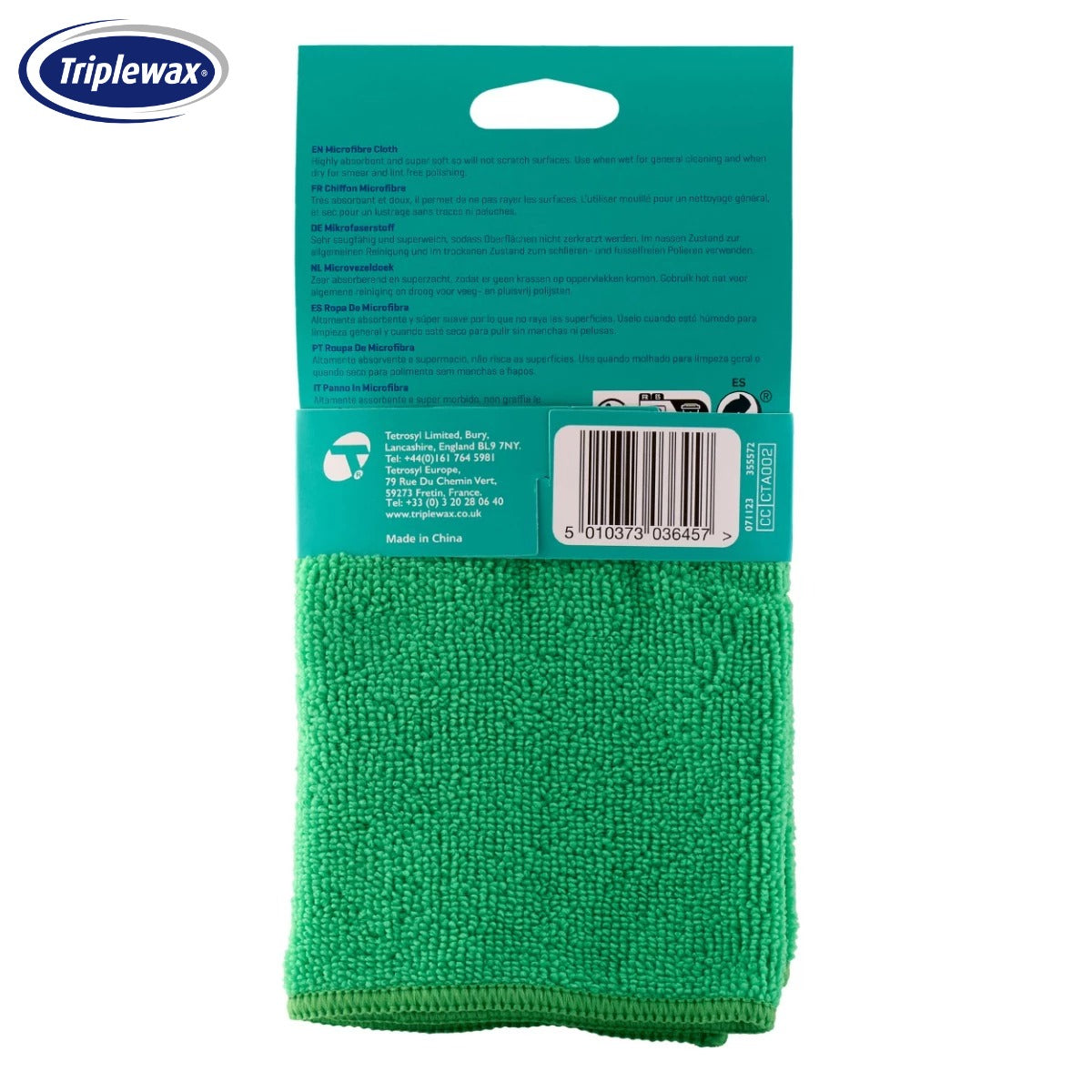PECETE PASTRIMI TRIPLEWAX MICROFIBRE CLOTH-CTA002