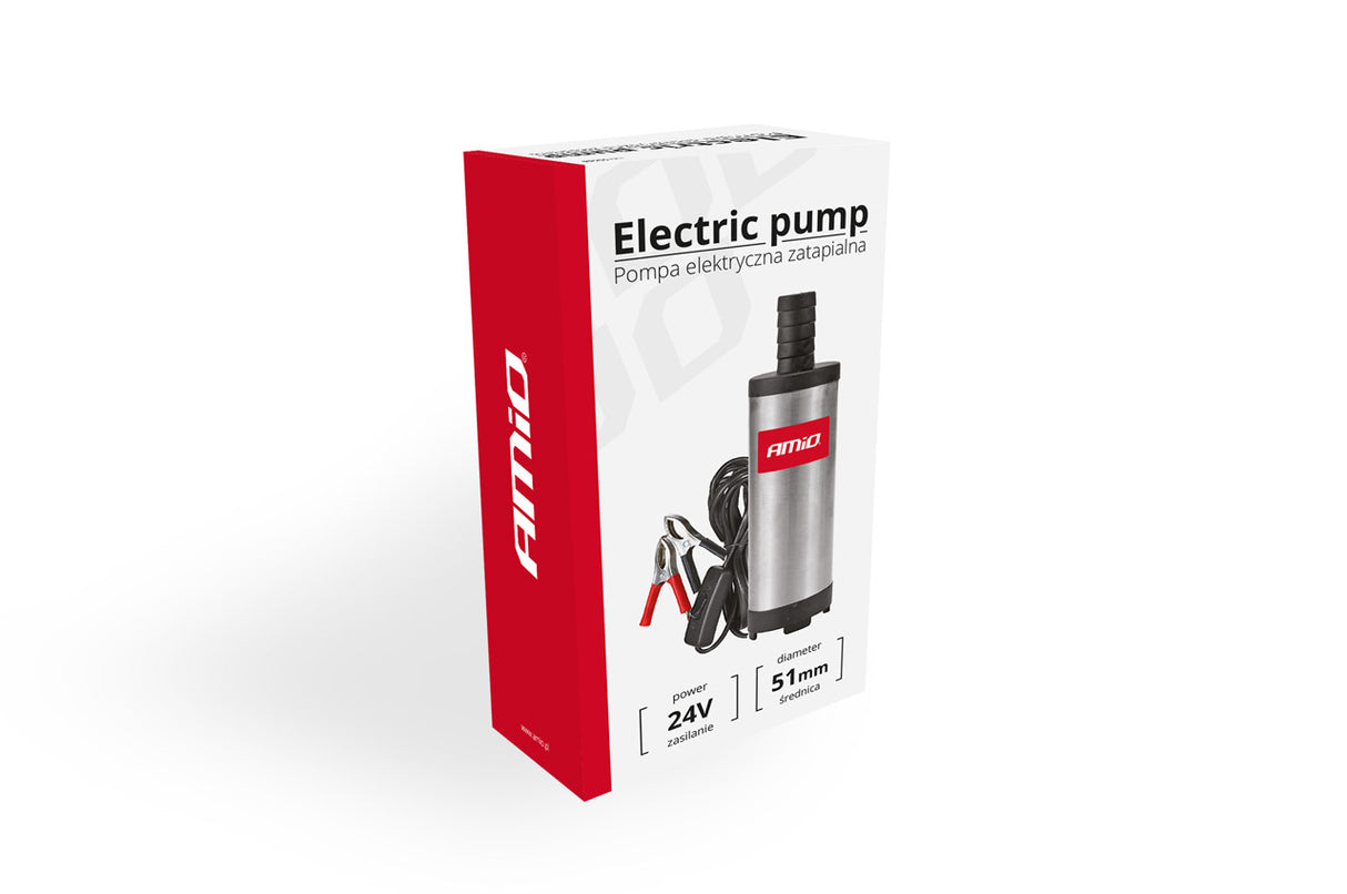 POMPE NAFTE ELEKTRIKE ZHYTESE AMiO AM-02069 24V 51 mm