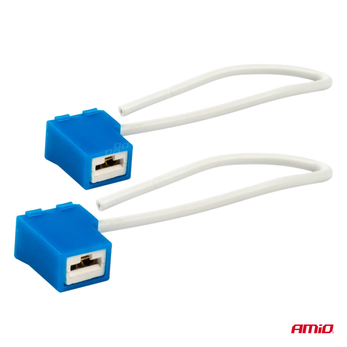PORTALLAMPA H1/H3 L-Type AM-03051 PORCELAN (BL) 2 COPE
