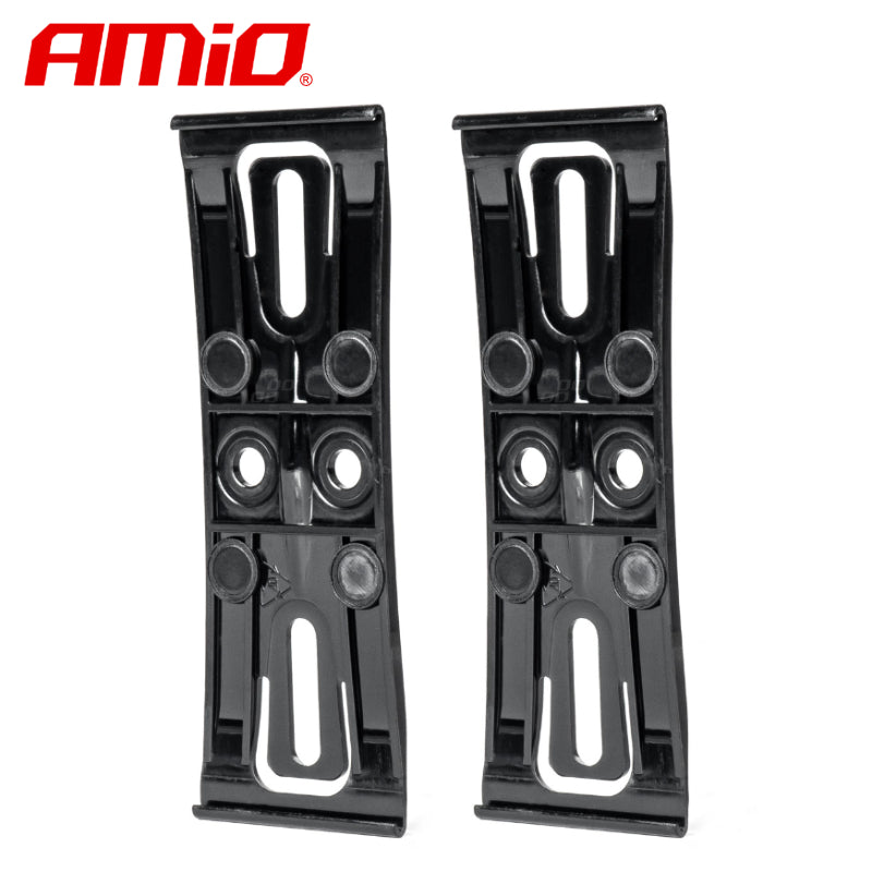 PORTATARGE METALIKE AMiO AM-03181 Black 2-PJESE 1 COPE