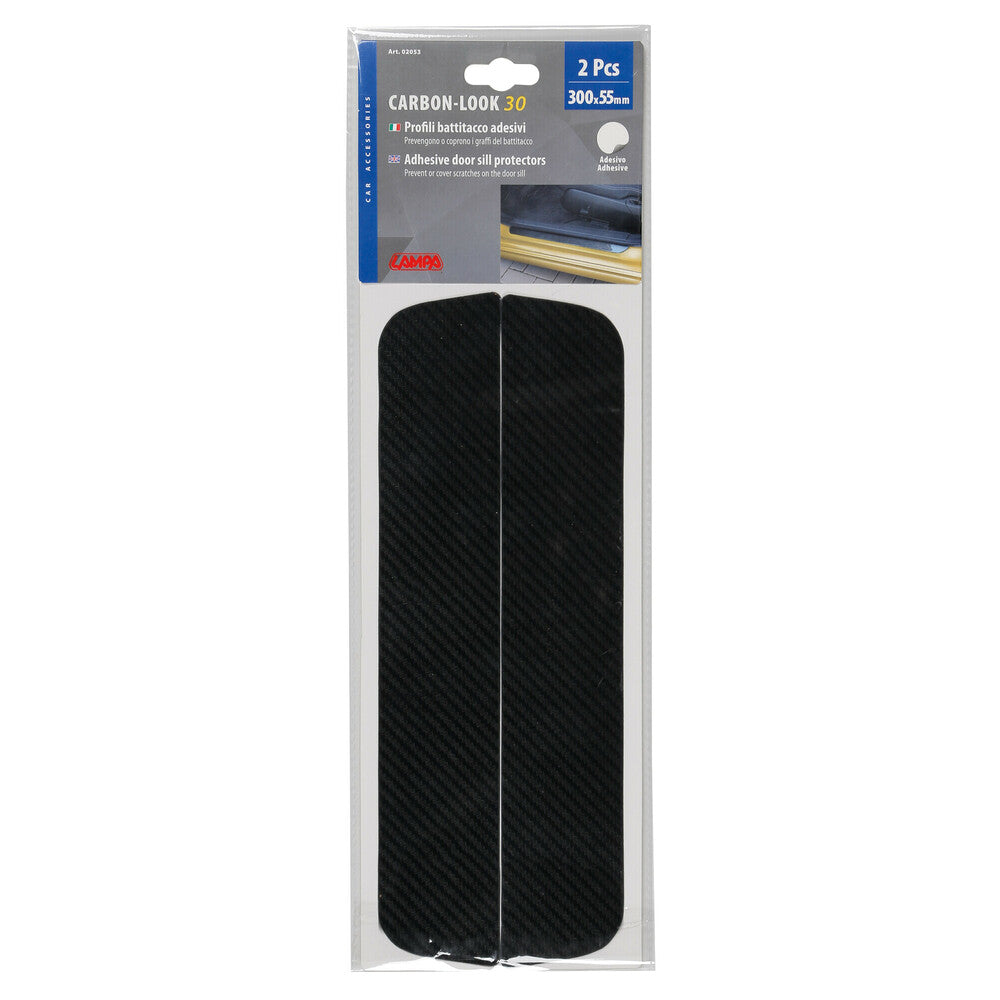MBROJTESE PER PRAGUN E DERES LMP-02053 CARBON-LOOK 30x5.5cm 2 COPE
